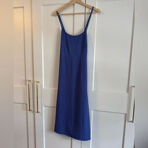 Everlane Cross Back Slip Dress